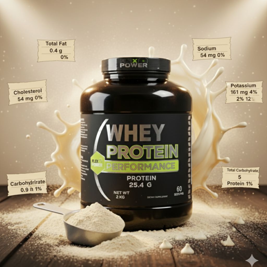 WHEY PROTEIN 2KG | VANILLA FLAVOUR